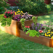 Eco-Friendly Flower Box Customized Plant Vegetable Flower Bed DIY WPC Flower Pots